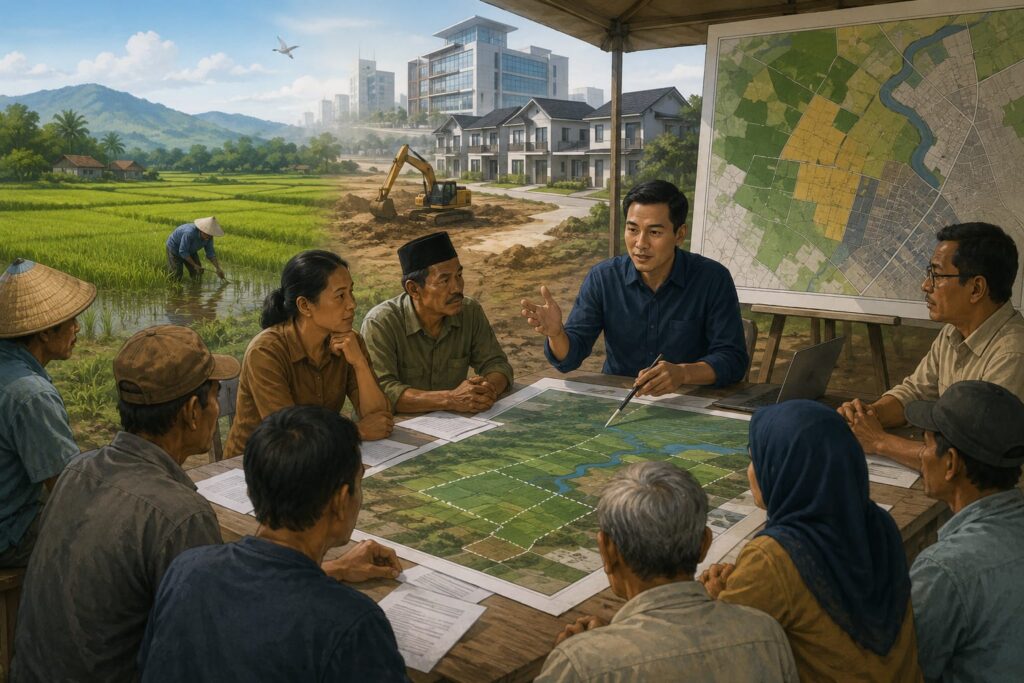 Kasus alih fungsi sawah